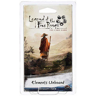 Fantasy Flight Legend of The Five Rings LCG: Elements Unbound Dynasty Pack - English