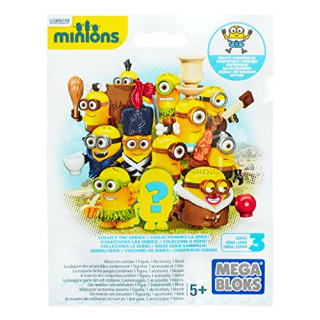 Mattel Mega Bloks CNF46 - Minions Movie Blind Pack - Zufällige Auswahl – At Random