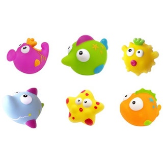Knorrtoys 37006 - ESCABBO Badewannenspritzfiguren Unterwasserwelt