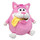 Snuggle Pets Tummy Stuffers Pink Cat