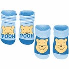 Winnie the Pooh - Baby Frottee-Socken mit Anti-Rutsch...