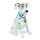 Bullyland 12514 - Spielfigur, Walt Disney 101 Dalmatiner, Perdi, ca. 6 cm