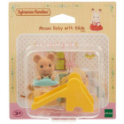Sylvanian Families 4562 Maus Baby Spielzeug mit Slide