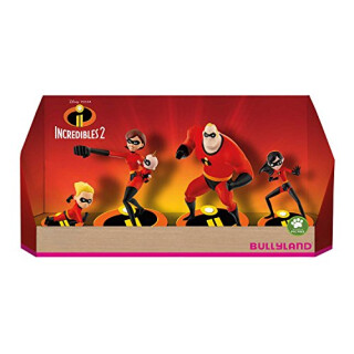 Bullyland 13289 - Spielfigurenset, Walt Disney Die Unglaublichen 2 - Set mit 5 Figuren