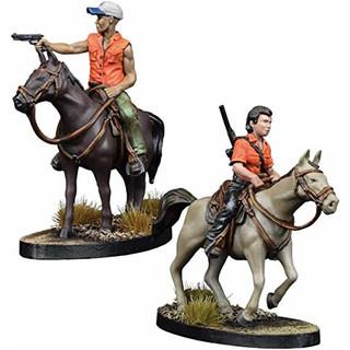 The Walking Dead: All Out War -Maggie and Glenn on Horseback - English