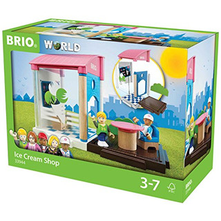 BRIO World 33948 Village Spielplatz – Mit Schaukel, Wippe & 2 Figuren, Bunt, Für Kinder Ab 3 Jahren