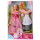 Simba 105736580 - Steffi Love Puppe mit Prinzessinnen- und Hausmädchenkleid