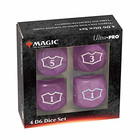Ultra Pro Deluxe 22MM Black Mana Loyalty Dice Set for...