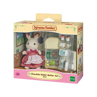 Sylvanian Families: Chocolate Rabbit Mother Set (Fridge) (5014)
