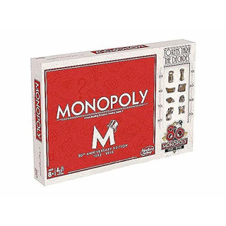Hasbro Spiele B0622 - Monopoly 80 Jahre, russische Ausgabe
