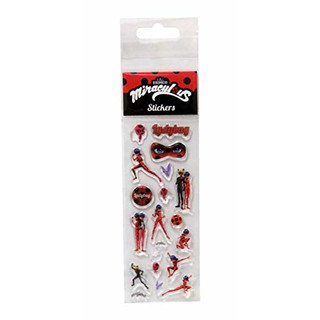 LADYBUG ST-12-LB ZAG Heroez Sticker-Bogen für Kinder
