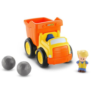 Fisher Price - Little People Deluxe Vehicles - Dump Truck (Bdy81)
