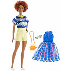 Mattel Barbie - Fashionistas Puppe und Mode Geschenkset,...