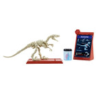 Mattel Jurassic World Fossil Strikers Velociraptor Figure