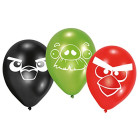 Luftballons Angry Birds, 6stk