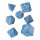 Elvish Glacier & white Dice Set (7)