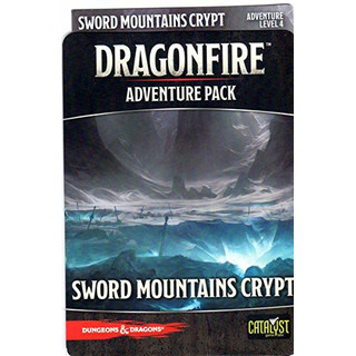 Dungeons & Dragons Dragonfire Sword Mountains Crypt - English