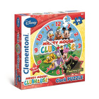 Clementoni 23018.1 - Puzzleuhr Mickey Mouse Club Haus, 96...