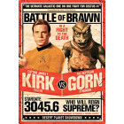Aquarius Star Trek Kirk vs Gorn Blechschild