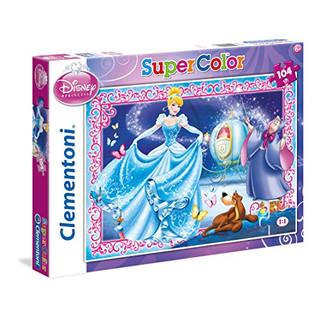 Clementoni 27916.6 - 104 T Cinderella, Klassische Puzzle