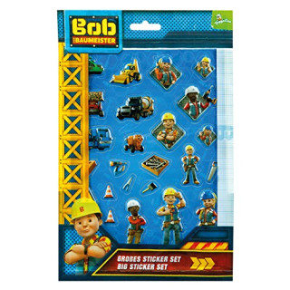 Undercover BODB0031 Bob der Baumeister, Großes Stickerset