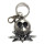 Nightmare Before Christmas Pewter Key Ring: Jack Skellington