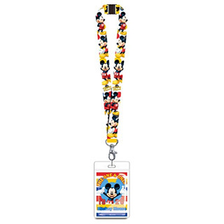 Disney Umhängeband Micky Maus mit Namensschild 85926