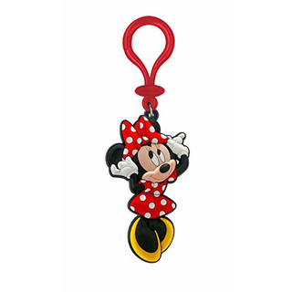 Disneys Mickey Mouse Soft Touch PVC Key RIng: "Minnie"