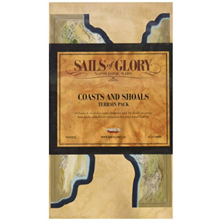Sails of Glory - Terrain Pack Coasts & Shoals Board Game - English