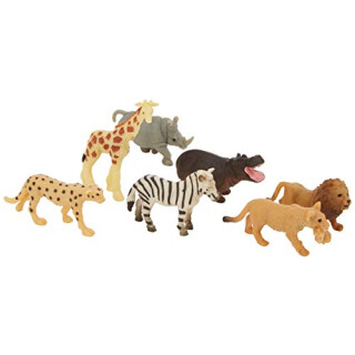 Safari 100224 Good Luck Minis Fun Packungen Savanne Miniatur
