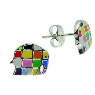 Elmer der Elefant - Elmer / Ohrstecker