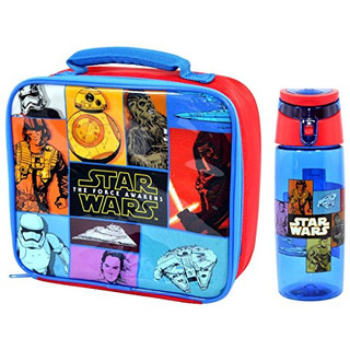 Star Wars Force AwakensThe Retro-Brotdose Bag.Box und Tritan Flasche (500 ml)/Episode 7