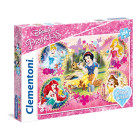 Clementoni 20134 - Disney Princess - Glitterpuzzle, 104...