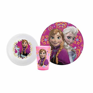 Disney Frozen 3-Piece Kids Dinnerware Set