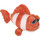 Lil Peepers 14163 - Suki Stofftier Clownfisch, 27.9 cm