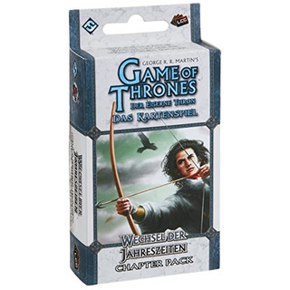 Asmodee  HEI0333 - Kartenspiel - Game of Thrones - der Eiserne Thron: Wechsel der Jahreszeiten, weiß / blau - Deutsch