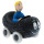 Plastoy - Toy Car Barbouille With Claudine Figurine