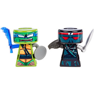 VS Rip-Spin Warriors Teenage Mutant Ninja Turtles Leonardo vs Foot Soldier