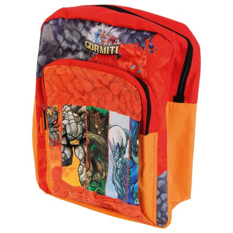 GIOCHI PREZIOSI Gormiti Rucksack – Erweiterbar Um 9 Cm, Mit Comfort-Back & Gepolsterten Trägern – Für Schule & Abenteuer
