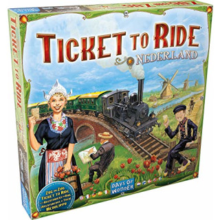 Asmodee Zug um Zug - Niederlande, Erweiterung, Familienspiel, Deutsch