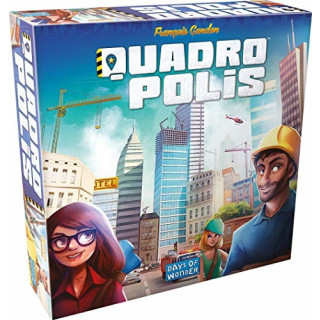 Days of Wonder DOW8501 - Quadropolis Brettspiel, Englisch