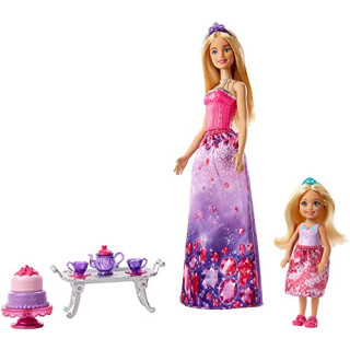 Barbie FPL88 - Dreamtopia Barbie und Chelsea Puppen Spielset, Puppen Spielzeug und Puppenzubehör ab 3 Jahren