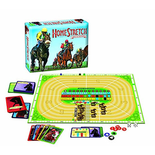 Home Stretch - Racetrack at home - Board Game - Brettspiel - English - Englisch