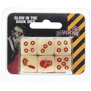 Zombicide - Glow in the Dark Dice - Wrfel