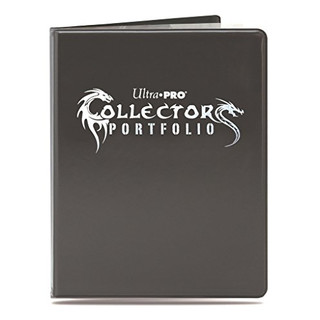 Ultra Pro 9-Pocket Gaming Collectors Portfolio Black Schwarz