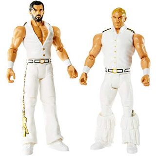 WWE FMF86 Tyler Breeze and Fandango, Boys, Colours/Styles May Vary, 2-Pack