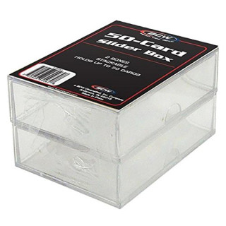BCW Plastikkasten für 050 Karten, 2-teilig (2 ct.)