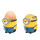DESPICABLE ME MINIONS 93751 Eierbecher mit Salzstreuer in Keramik in Geschenkpackung, Blue/Yellow/Black, 7 x 7 x 9,5 cm