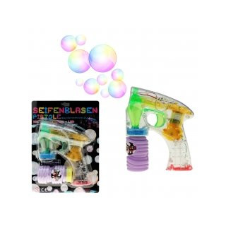 5 x Seifenblasenpistole mit LED Licht Seifenblasen