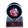 Ultra Pro NHL Puckhalter aus dunklem Holz, klein, transparent